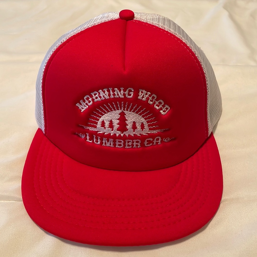 Mens “Morning Wood Lumber “ Trucker Style Hat